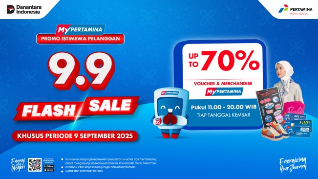 Flash sale MyPertamina. (mypertamina.id)
